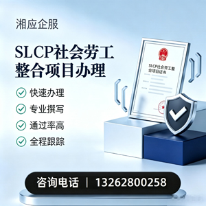 济宁SLCP社会劳工整合项目申报服务
