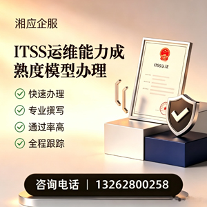 济宁ITSS运维能力成熟度模型申请服务