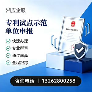 济宁专利试点示范单位申报服务