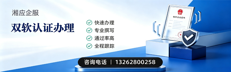 济宁双软认证申报服务